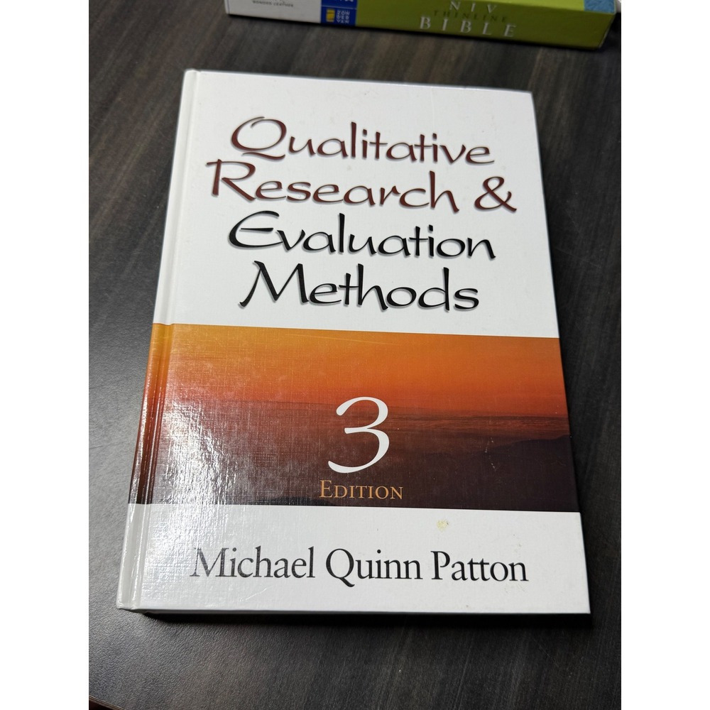 Qualitative Research & Evaluation Methods 3rd Edition Michael Quinn Patton Book